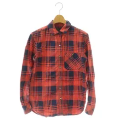 ロンハーマン ヴィンテージ  R.H.vintage チェックシャツ ブラウス 長袖 コットン S ピンク 紺 /NR ■OS