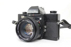 【返品保証】 ミノルタ Minolta SR 505 ブラック MC ROKKOR-PF 50mm F1.7 ボディレンズセット M5591のサムネイル