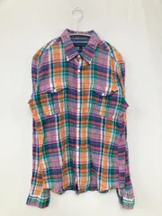 TOMMY HILFIGER トミーヒルフィガー シャツ/ブラウス L パープル