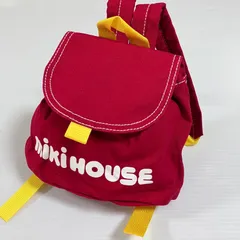 mikihouse ミキハウス　リュック　赤　ロゴ　ベビーリュック　RF00023