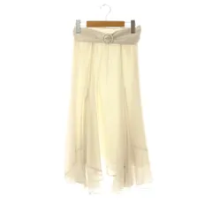 アプワイザーリッシェ Apuweiser-riche フレアスカート 1 グレージュ アイボリー /DO ■OS