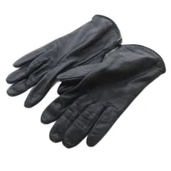 ユナイテッドアローズ UNITED ARROWS レザーグローブ 手袋 黒