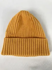 UNIQLO ユニクロ ニットキャップ/ビーニー ONE SIZE オレンジ