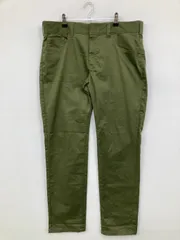 Dickies ディッキーズ チノパンツ 34 グリーン フルレングス コットン 無地 ワンポイント スタンダード レギュラー ストレート