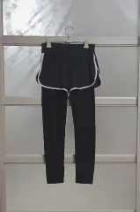 ハーフパンツ レギンス 黒