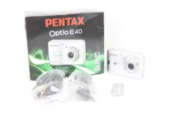 【返品保証】 【便利な単三電池で使用可】ペンタックス Pentax Optio E40 3x 元箱付き コンパクトデジタルカメラ  M240のサムネイル