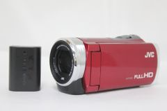 JVC ビデオカメラ Everio レッド GZ-E109-R - メルカリ