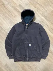 Carhartt カーハート フード ウォーク ジャケット ダークブラウン WJ130 DKB