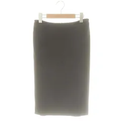 フォクシーニューヨーク FOXEY NEW YORK タイトスカート 膝丈 40 ブラウン 18911 /HK ■OS