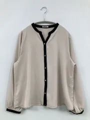 GLACIER グラシア シャツ/ブラウス L ベージュ
