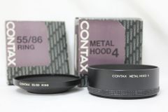 CONTAX METAL HOOD 4 67/86 RING セット - メルカリ