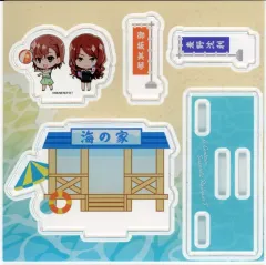 【中古】アクリルスタンド・アクリルパネル 御坂美琴＆麦野沈利 アクリルフィギュアプレート 「eeoくじ とある科学の超電磁砲T」 C賞のサムネイル