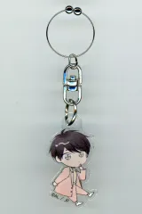 【中古】キーホルダー 千歳琥太郎 「僕の番はサラブレットΩ in SMILE BASE CAFE グラスマーカチャーム」
