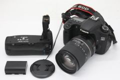【返品保証】 キャノン Canon EOS 60D Tamron 16-300mm F3.5-6.3 Battery Grip BG-E9 バッテリー付き デジタル一眼 ボディレンズセット  v5561