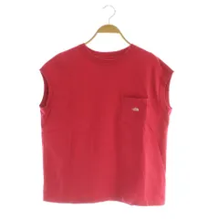 ノースフェイス パープルレーベル THE NORTH FACE PURPLE LABEL 7oz N/S Po ノースリーブTシャツ WM レッド 赤 ポケット付き NT3021N /MY ■OS