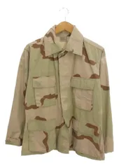 ヴィンテージ VINTAGE 米軍 US ARMY コンバット ジャケット S-S カーキ系 迷彩 カモフラ ミリタリーのサムネイル
