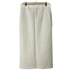 ザラ ZARA ロングタイトスカート スリット 無地 S 白 ホワイト ■FY レディース