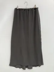 earth music&ecology アースミュージックアンドエコロジー ロングスカート F グレー