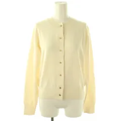 オペークドットクリップ OPAQUE.CLIP FOLCO カーディガン ニット 長袖 38 オフホワイト /HK ■OS ■SH