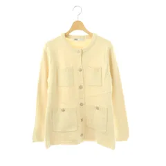 ザラ ZARA ビジューニットカーディガン 長袖 USAXL アイボリー /DO ■OS