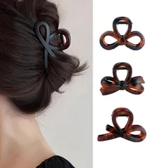 【送料無料】ヘアクリップ 小さめ ヘアアクセサリー かみどめ おしゃれ 上品 お洒落 バンスクリップ 軽い 強力 髪留め クリップ 丈夫 ヘアクリップ しっかりとまる 髪飾り おしゃれ 大人 髪留め バレッタ 小物 (べっ甲-2)