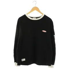 ヴィジョン ストリート ウェア VISION STREET WEAR ロゴカットソー Tシャツ 長袖 M ブラック /HK ■OS