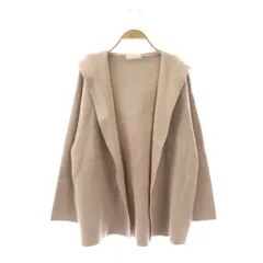 エニィスィス エニシス anySiS フード ニットジャケット カーディガン 2 ピンク /NR ■OS