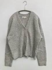 GLOBAL WORK グローバルワーク カーディガン/ボレロ M グレー ナイロン 無地 ミドル丈 長袖