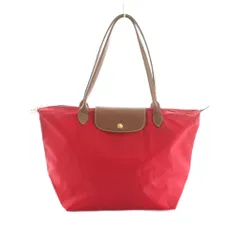 ロンシャン LONGCHAMP ル プリアージュ トートバッグ ナイロン 赤 レッド /MI ■OS