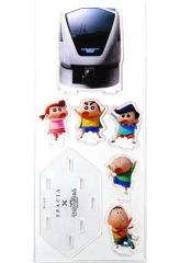 [Used] Acrylic Stand- Acrylic Panel Collection Acrylic Diorama "Spacia X x Shin-Dimension! Crayon Shin-chan THE MOVIE Superpower Great Battle ~Fly Fly Hand-Rolled Sushi~"