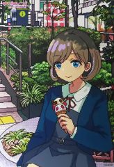 [중고] 잡화 당가 가능(픽셀 아트) 아트 프린트 [러브라이브! 슈퍼스타!!×Shibuya Pixel Art 2023] 수주 생산 한정