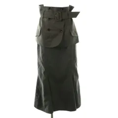 デイシー deicy 2WAYトレンチデザインスカート フレア マキシ ロング 1 グレー /AT ■OS