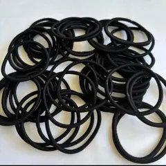 新品 未使用 ヘアゴム 50個 まとめ売り ブラック