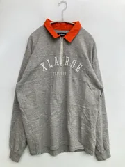 XLARGE エクストララージ スウェット L グレー コットン スウェット 無地 ブランドロゴ 刺繍 長袖