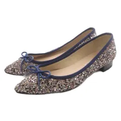 ダイアナ グリッター パンプス ポインテッドトゥ 23cm マルチカラー