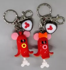 【中古】キーホルダー タコさんウインナー お弁当キーホルダー(ペアキーチェーン) 「ディズニー」 東京ディズニーリゾート限定