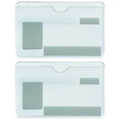 【新品】 [REX-OWL] マイナンバーカードケース 日本製 マイナンバーカード入れ マイナンバー ケース マイナンバーカード ケース マイナカードケース MNB-06 (無地, ２枚セット) 1