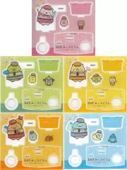 【中古】雑貨 全5種セット 「映画 すみっコぐらし ツギハギ工場のふしぎなコ ×マツキヨココカラ アクリルマルチスタンド」 すみっこまであったかキャンペーン グッズ