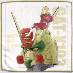 [중고] 수건·수건 바스타 건담 핸드 타월 [이치 반 쿠지 기동 전사 건담 SEED×컵의 후치코] F상