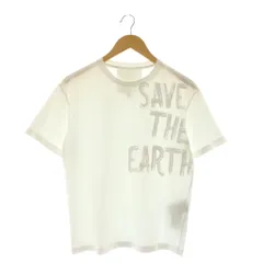 エンポリオアルマーニ EMPORIO ARMANI R-EA RECYCLED 半袖 Tシャツ カットソー 38 ホワイト /ES ■OS