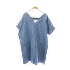 ザラ ベーシック ZARA BASIC ZARA DENIM デニムワンピース S ライトブルー /ES ■OS ■SH