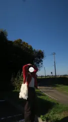 UNIQLO U ユニクロユー チノパンツ ウエスト70cm ブラウン フルレングス コットン 無地 ワイド・ルーズ レギュラー