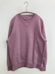 UNIQLO ユニクロ スウェット L パープル コットン 裏起毛 無地 長袖 スウェット