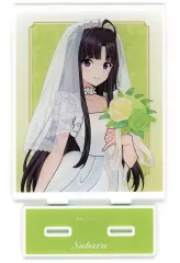 【中古】アクリルスタンド・アクリルパネル 安和すばるB 描き下ろしウェディングドレスver. BIGアクリルスタンド 「DRAW!DRAW!×くじメイト ガールズバンドクライ 描き下ろしウェディングドレスver. オンラインくじ」 D-12賞