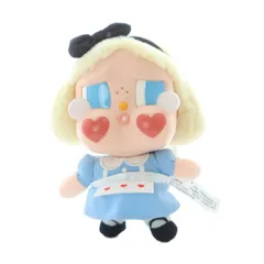 ポップマート POP MART Crybaby Crying Again shes alice アリス キーホルダー チャーム 人形 水色 ベージュ 黒 ブラック /RI ■OS