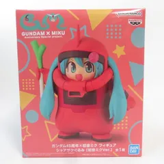 中古 未開封品  ガンダム45周年×初音ミク シャアザクぐるみ 初音ミクVer. BANDAI NAMCO/バンダイナムコ フィギュア pr03258