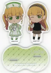 【中古】アクリルスタンド・アクリルパネル 平安名すみれ 「ラブライブ!スーパースター!! Pastel Nursesグッズフェア in ハンズ Pastel Nurses トレーディングペアアクリルスタンド CatChu!・KALEIDOSCORE」