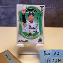 飯田琉斗 ルーキー箔サインカード /200 - メルカリ