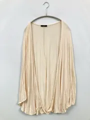 rienda リエンダ カーディガン/ボレロ F アイボリー 無地 ミドル丈 長袖