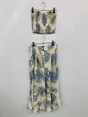 Sunny セットアップ ONE SIZE アイボリー 花柄・ボタニカル柄